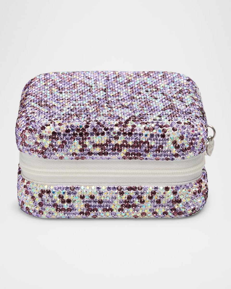 Girl's Crystal-Embellished Jewelry Box